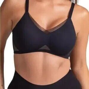 Honeylove CrossOver Comfort Bra Wireless Sculpting Support Shapewear in Black 3X